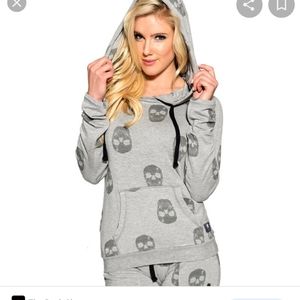 Sullen angels skull hoodie and joggers